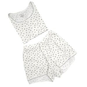 Summersalt Womens Pajama Set Sleepwear Shorts Tank Top Floral Print Size L